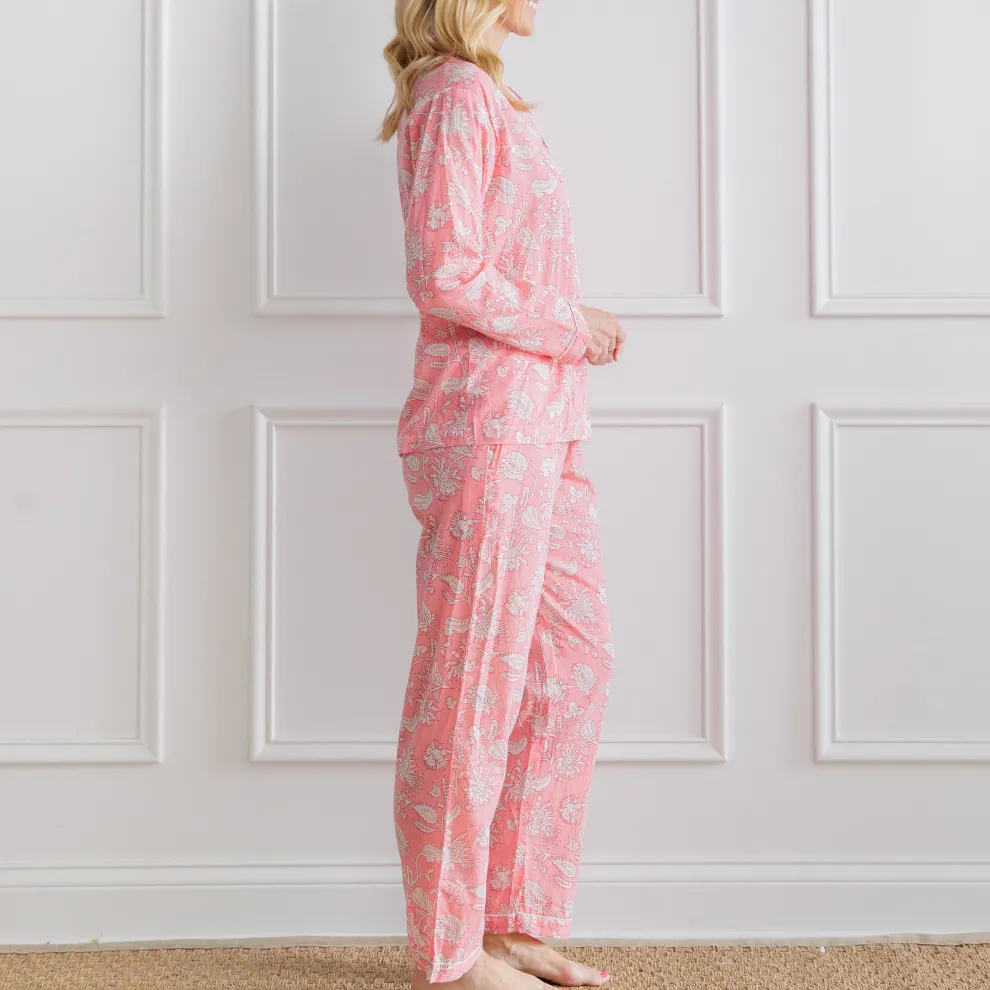 Morning Meadow Pink Pajama Set