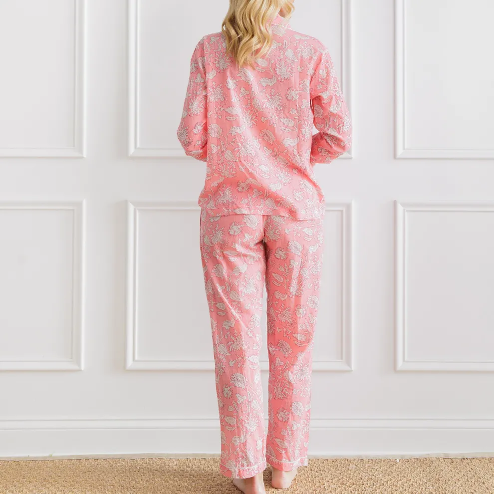 Morning Meadow Pink Pajama Set