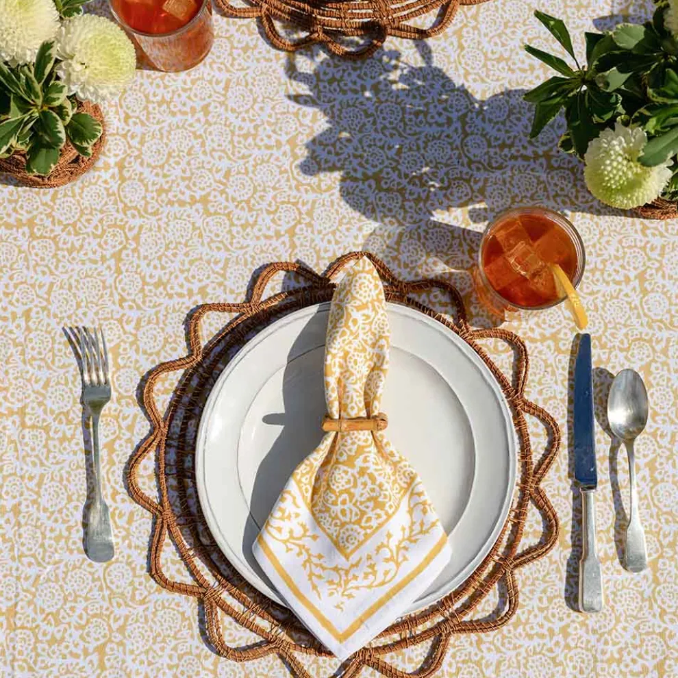 Tapestry Marigold Napkin | Set of 4