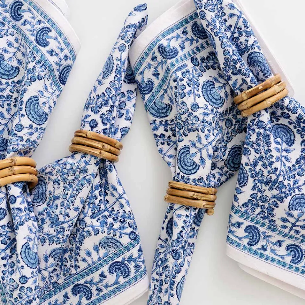 Caroline Blue Napkin | Set of 4