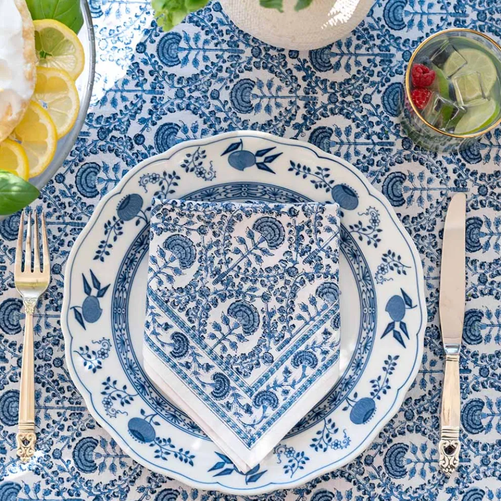 Caroline Blue Napkin | Set of 4