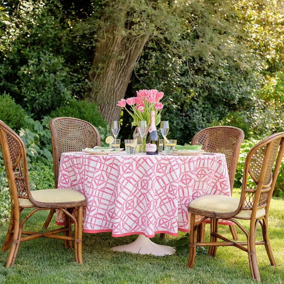 Rose Bamboo Tablecloth