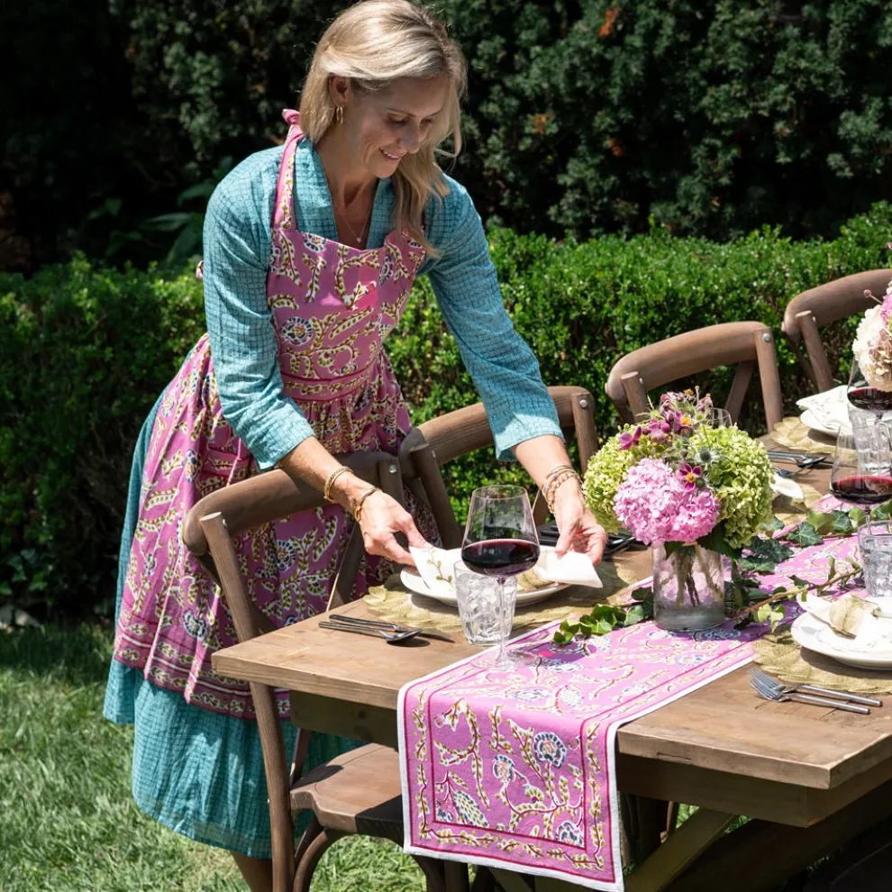 Climbing Dahlia Lilac Apron
