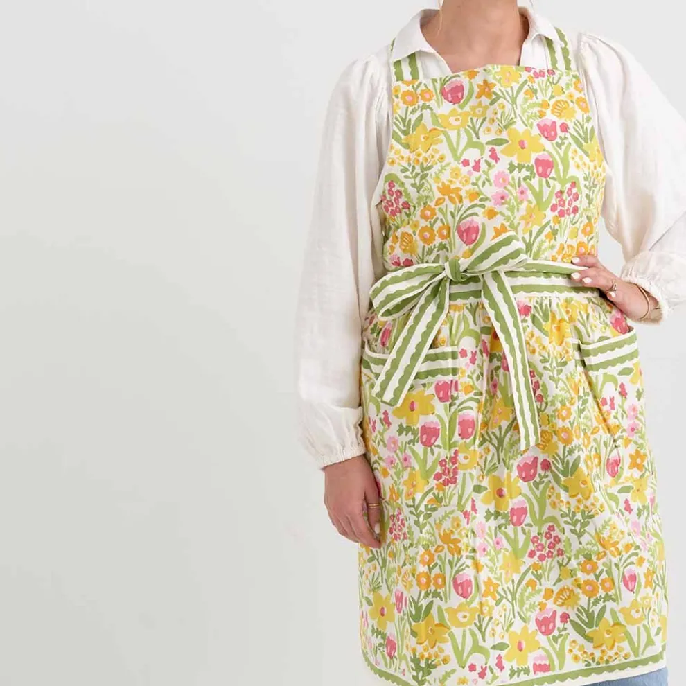 70s Flower Apron