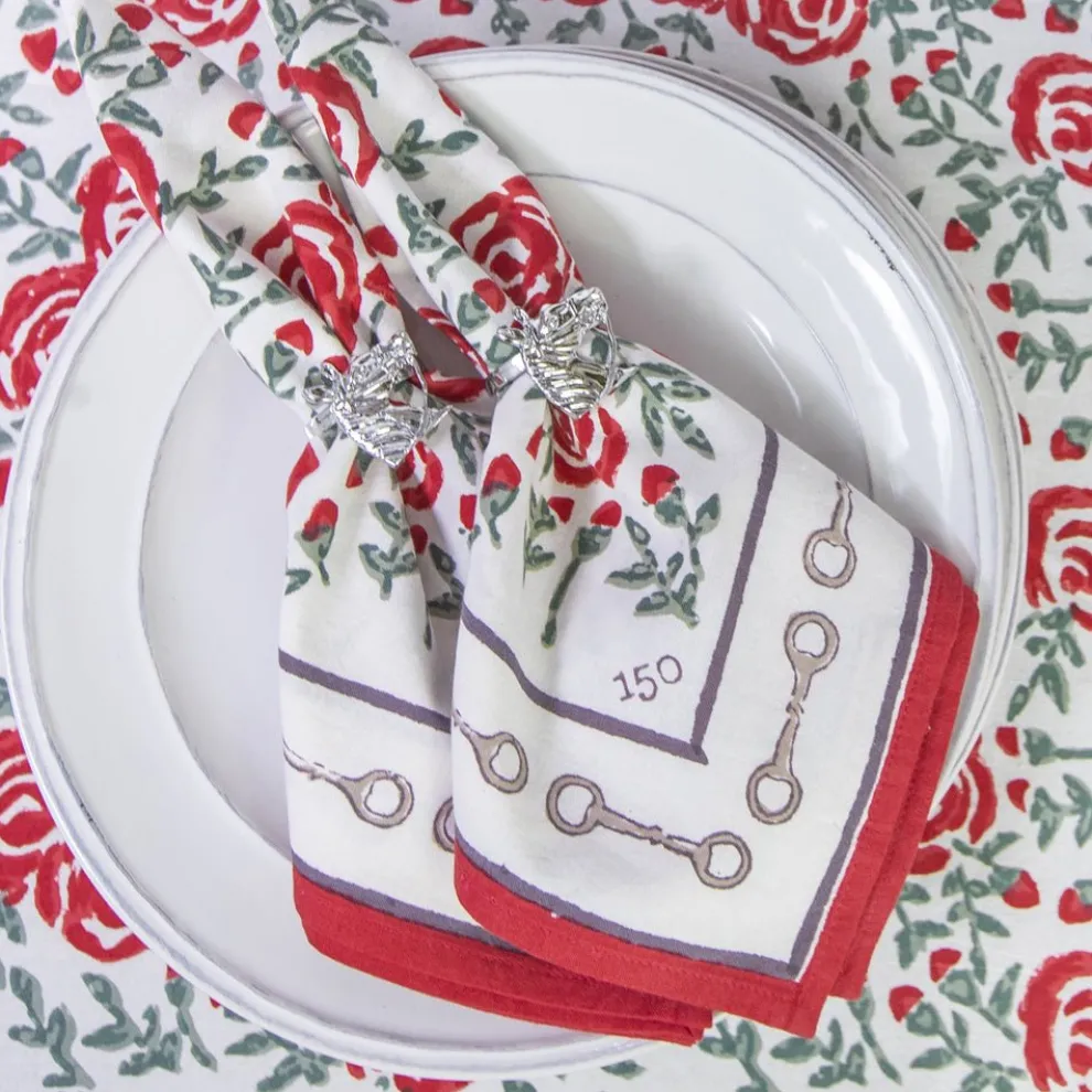 Run For The Roses 150 Napkins | Set of 4