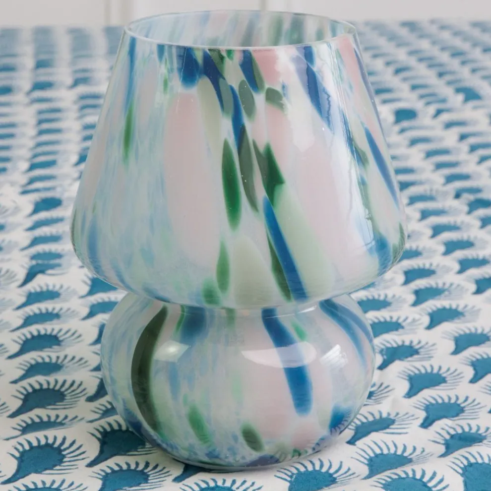 Green & Blue Joyful Lamp