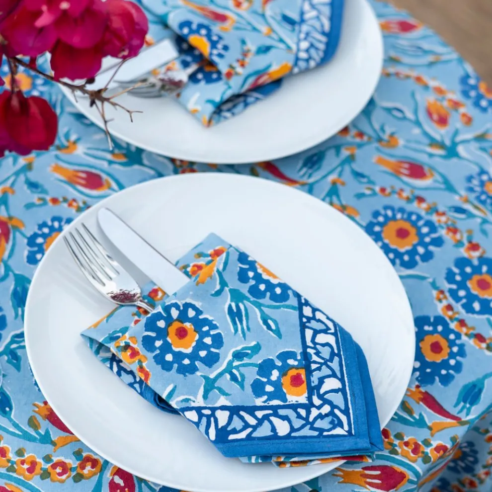Iznik Blue Napkin | Set of 4
