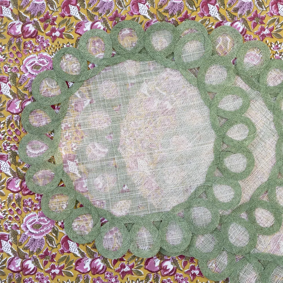 Fern Woven Doodles Placemat | Set of 4