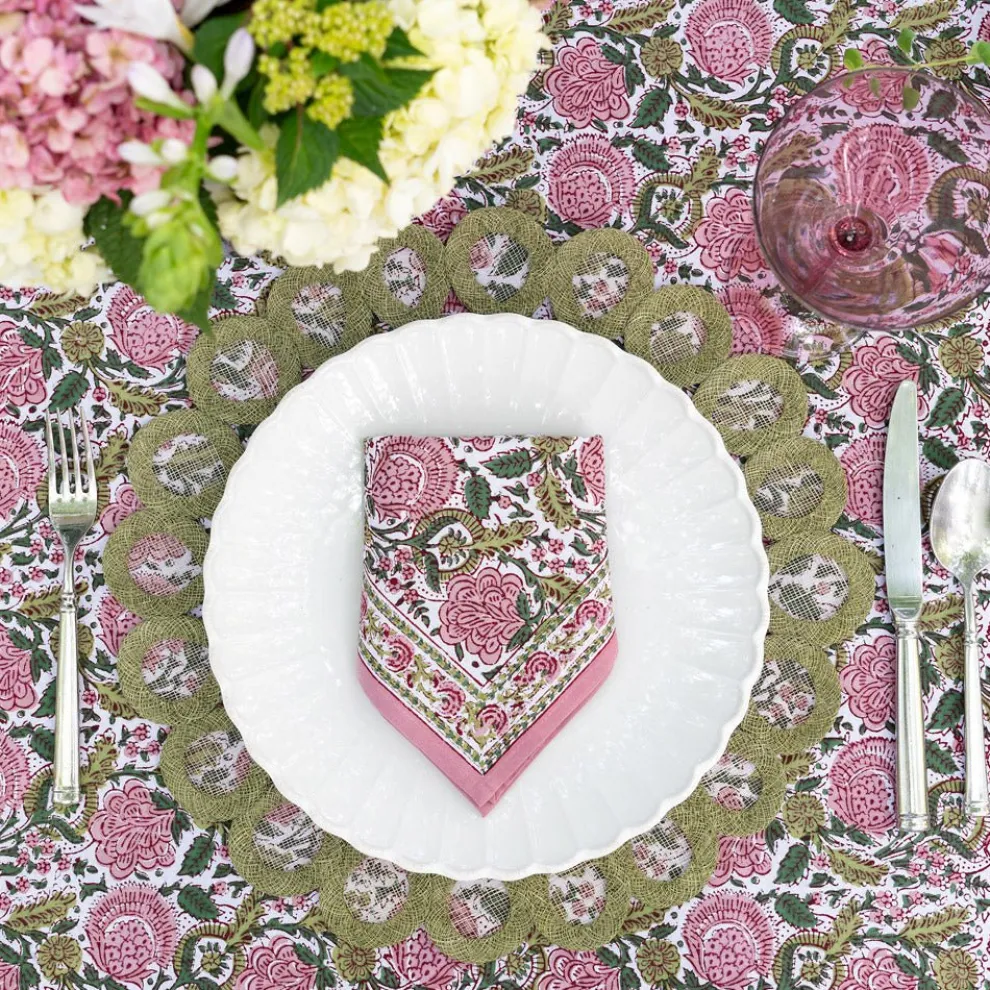 Fern Woven Doodles Placemat | Set of 4