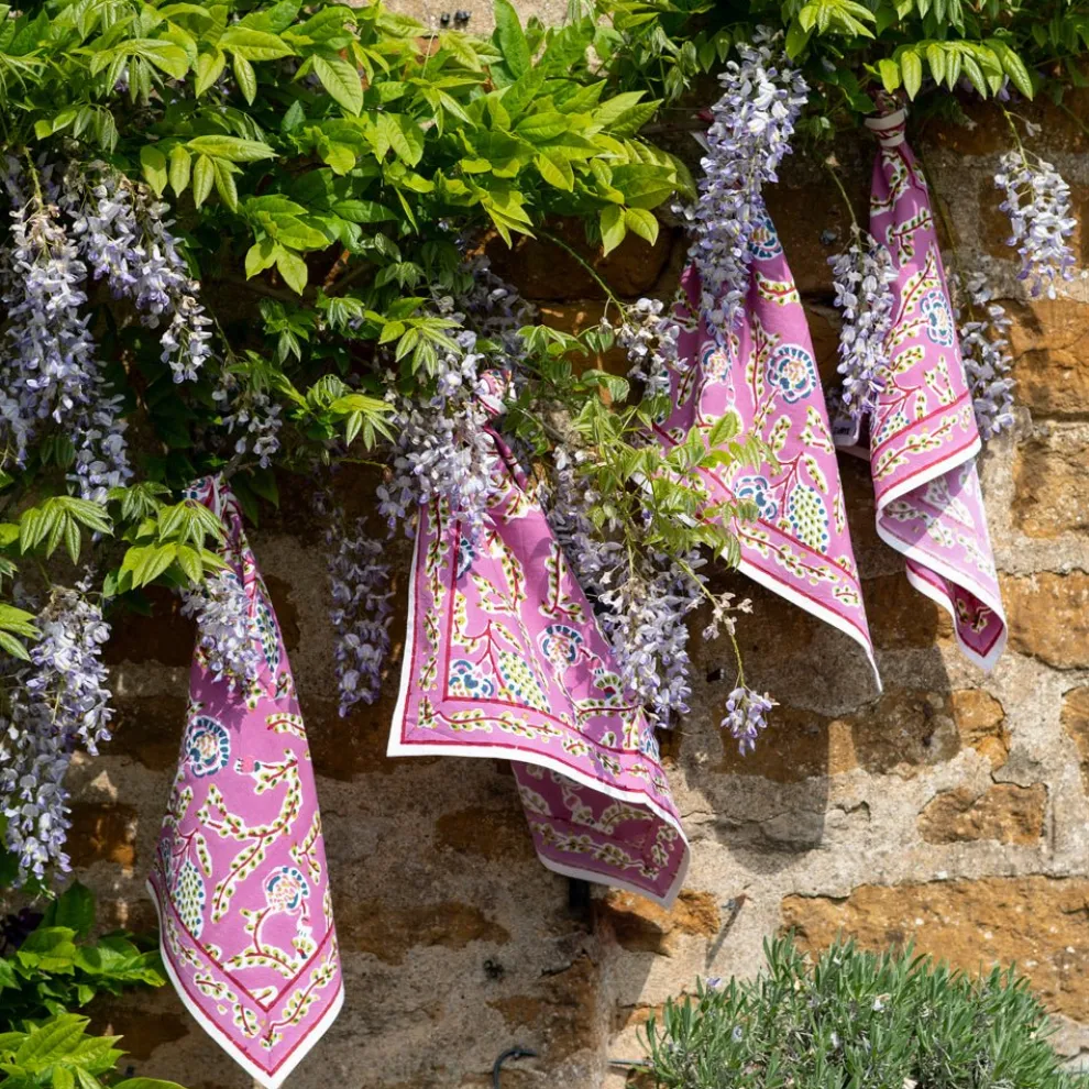 Climbing Dahlia Lilac Napkin | Set of 4