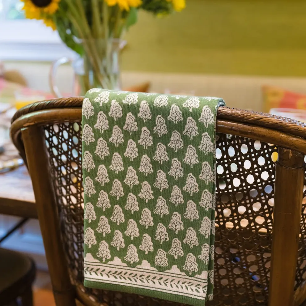 Pom Buti Green Tea Towels