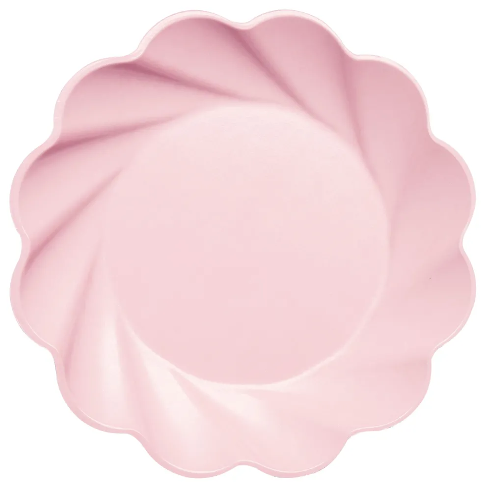 Blush Simply Eco Plates | Set of 8
