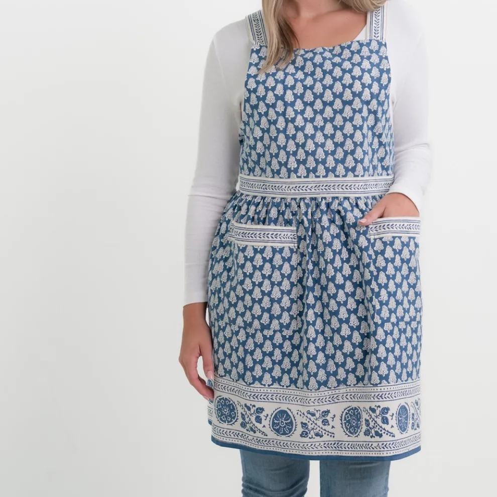 Pom Buti Denim Apron