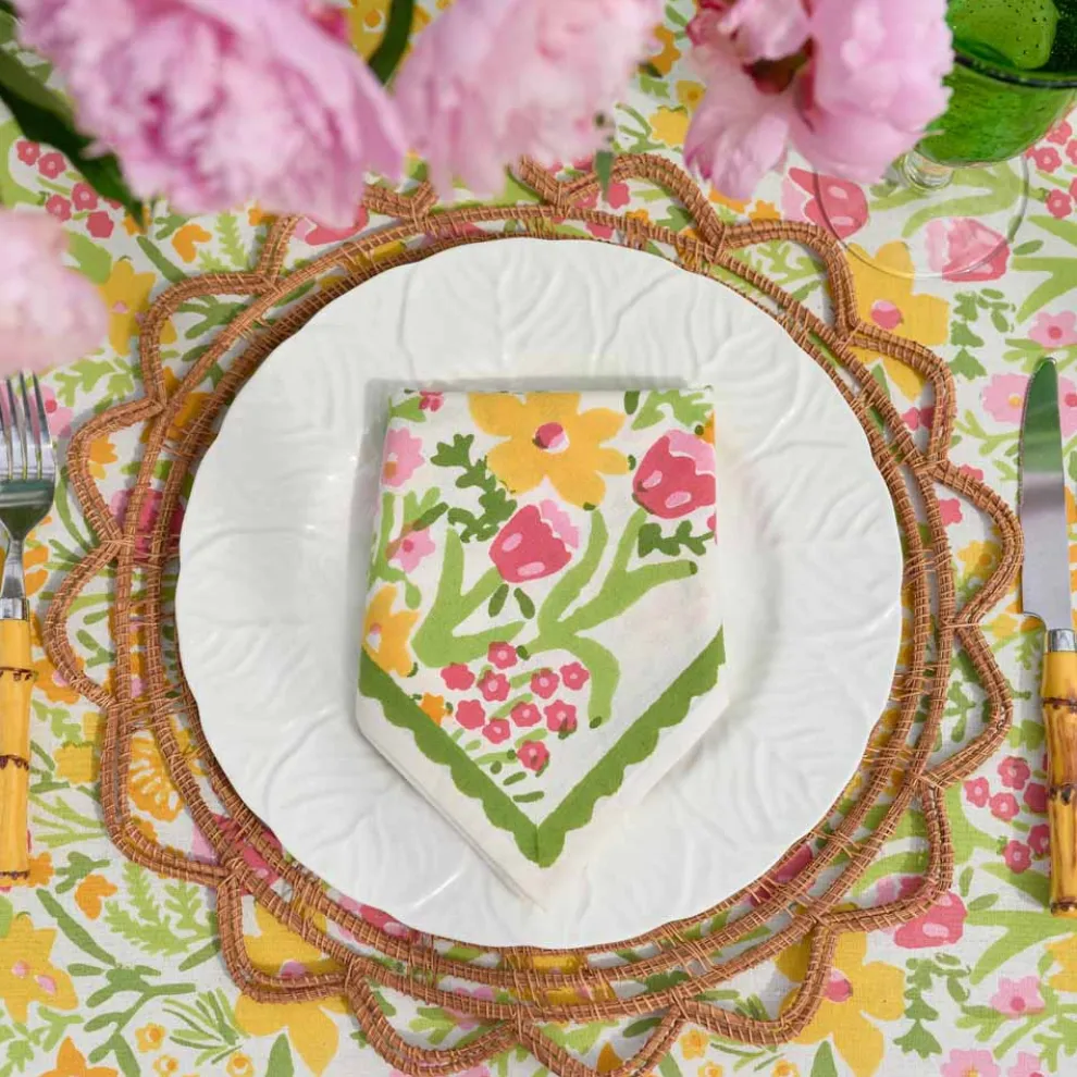 70s Flower Napkin | Set of 4