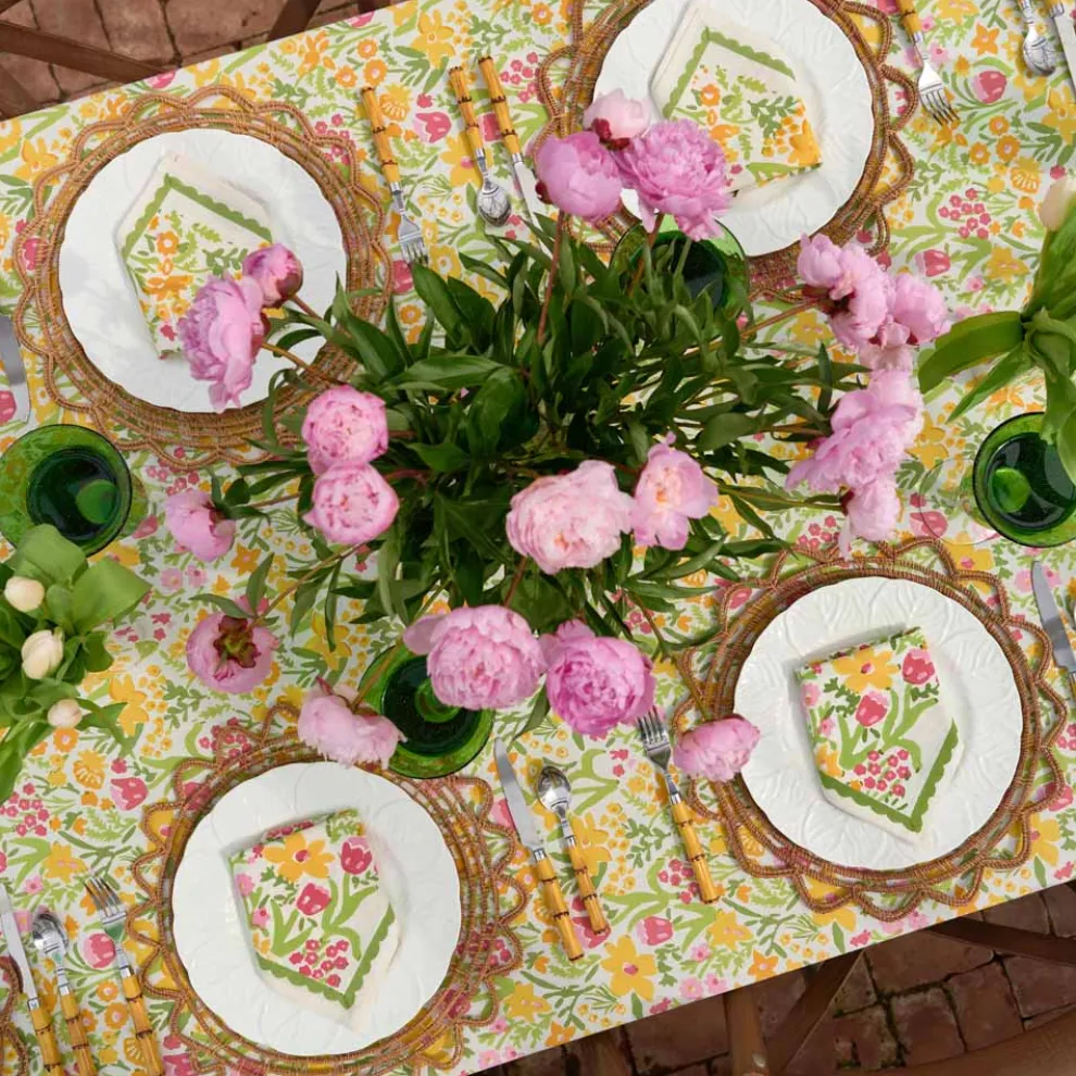 70s Flower Napkin | Set of 4