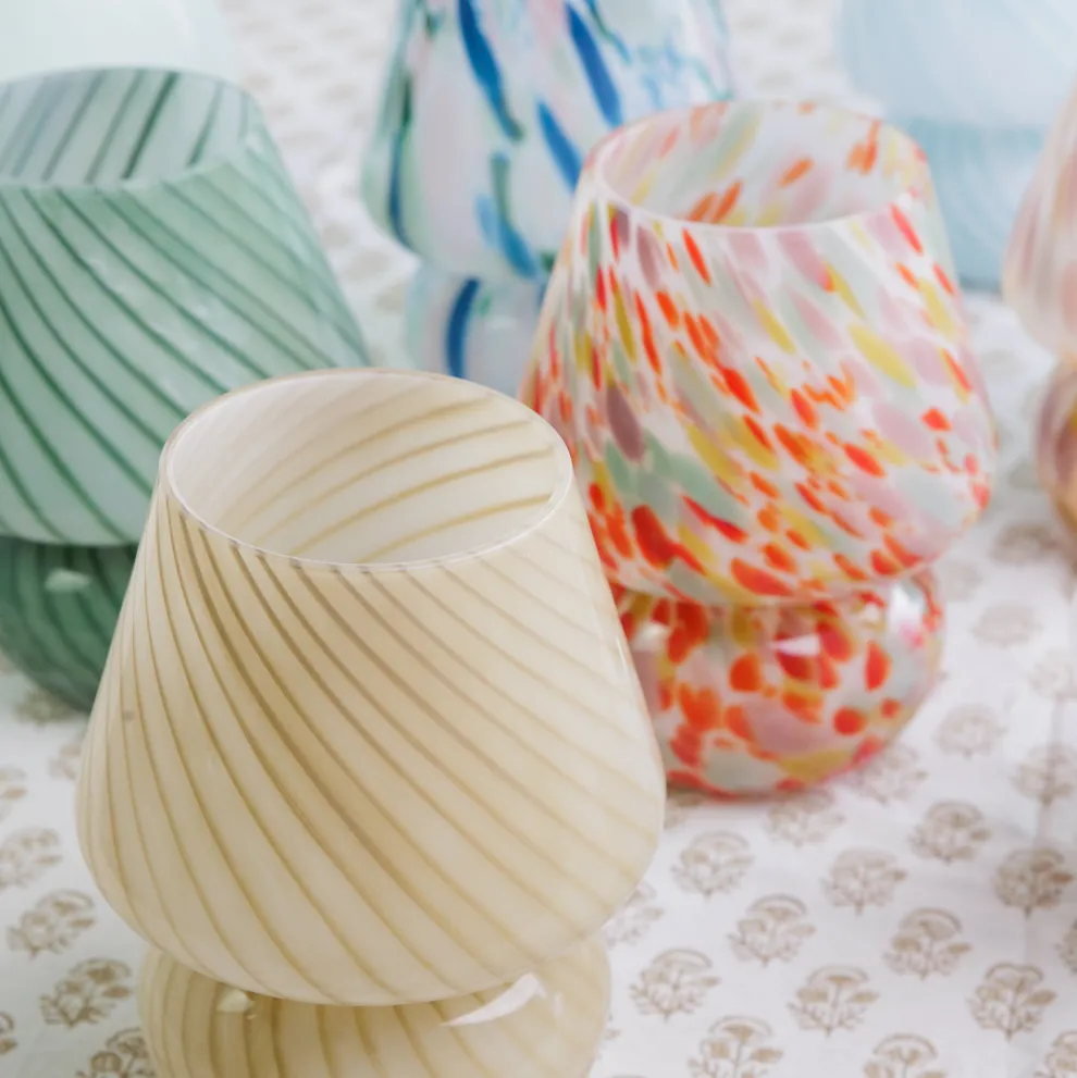 Red & Yellow Joyful Lamp