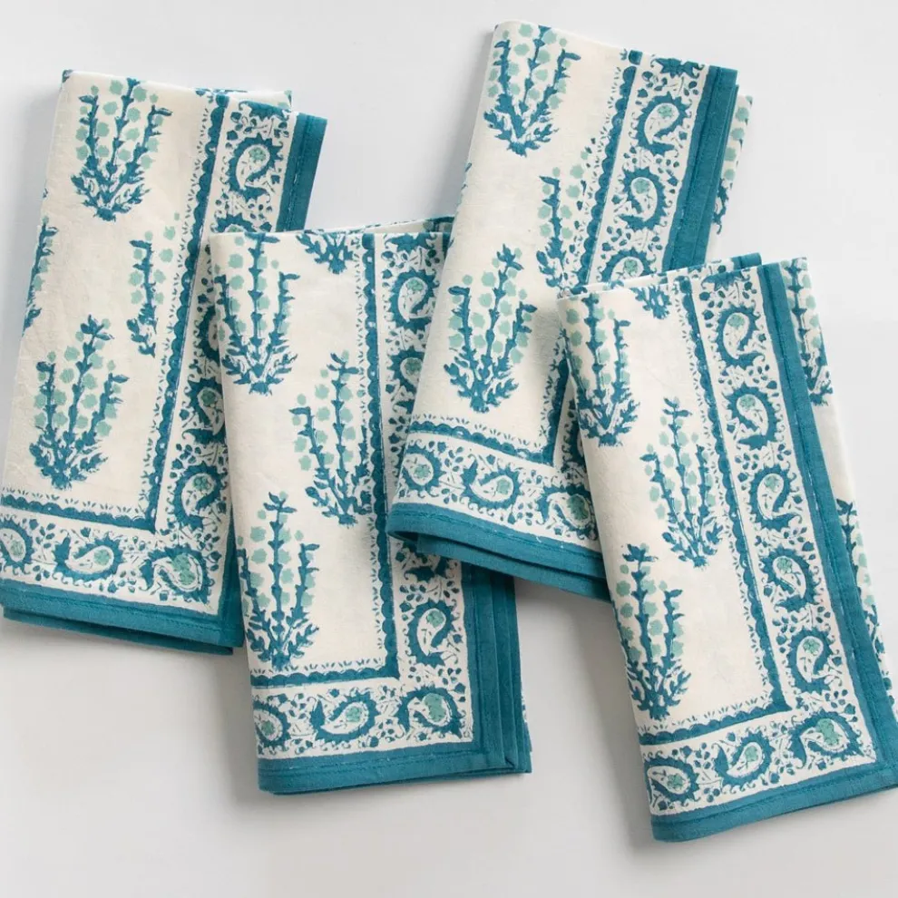Sagar Aqua Napkin | Set of 4