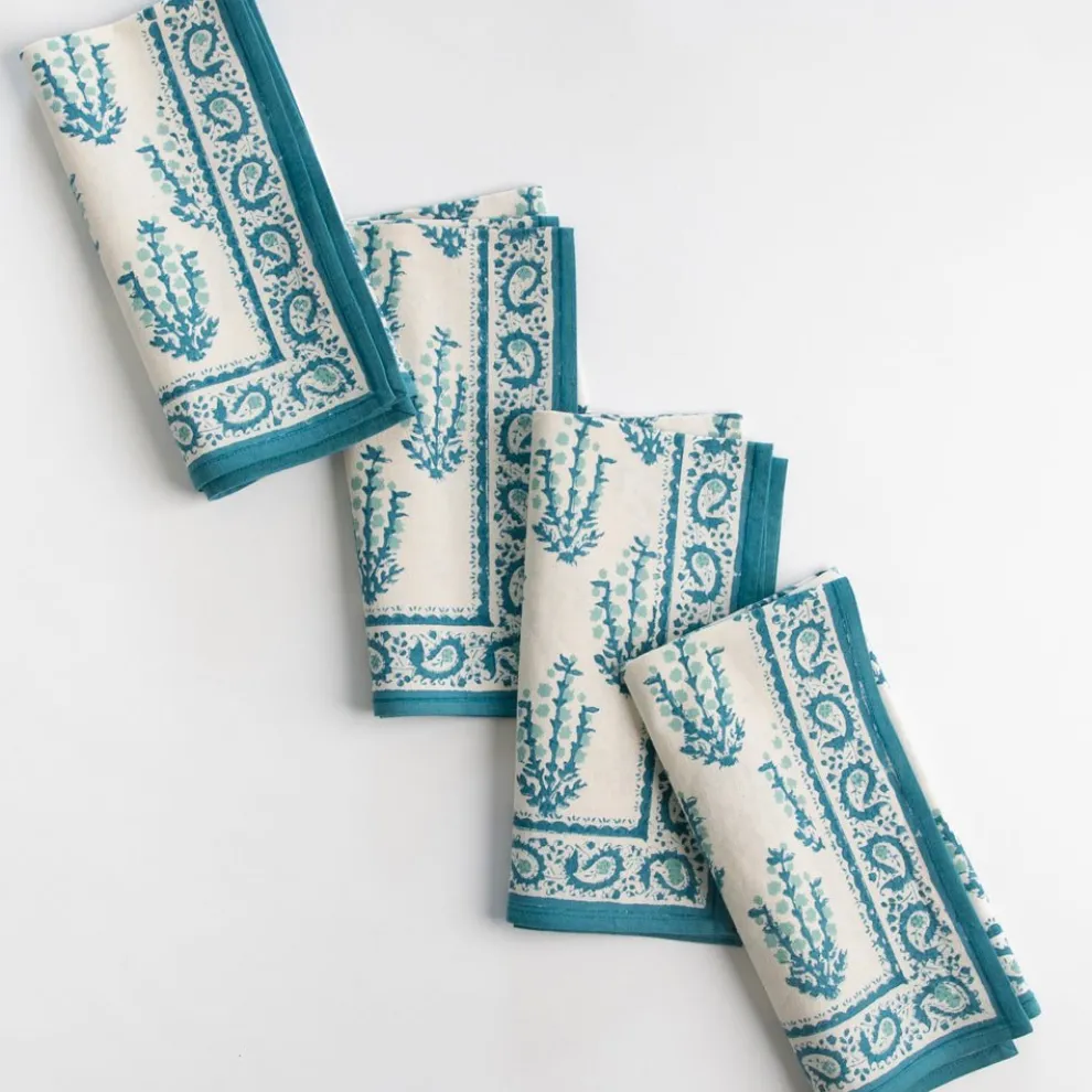 Sagar Aqua Napkin | Set of 4