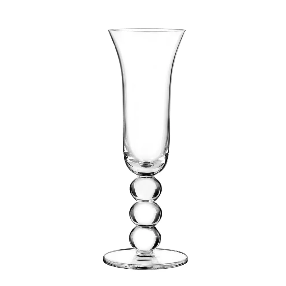 Bauble Barware Flute Glass | Set of 4