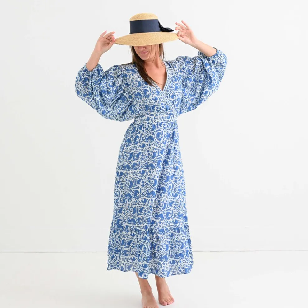 Amaranth Blue Everywhere Dress