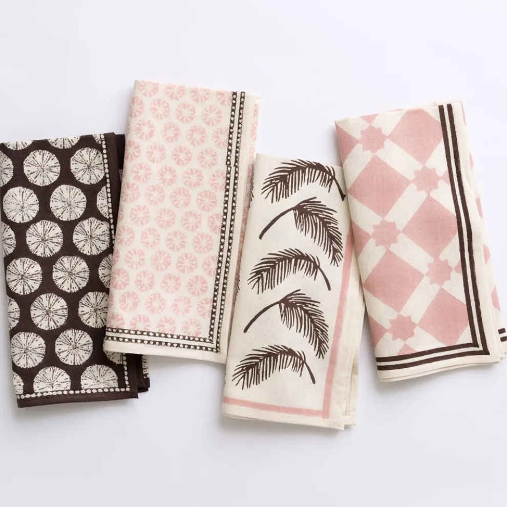 India Hicks Home Love Story Mixed Napkin | Set of 4